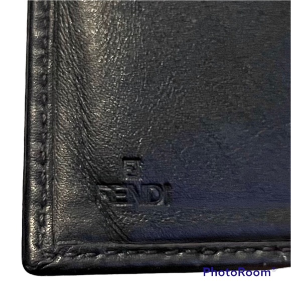 Fendi Brown Zucchino Vintage Small Trifold Wallet - Picture 15 of 17